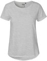 Dames T-shirt Neutral Roll Up O80012 Sport Grijs